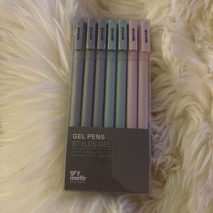 gry mattr gel pens BNIB